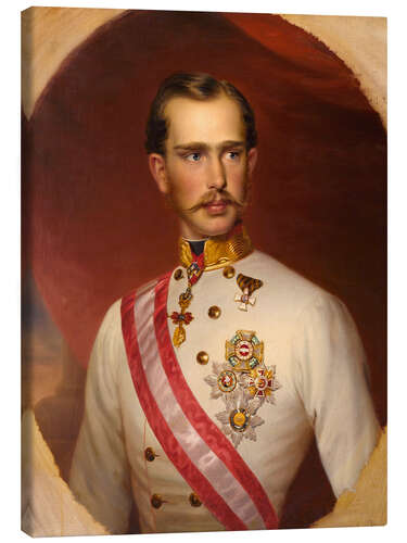 Leinwandbild Kaiser Franz Joseph I. von Österreich