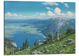 Magnettafel Der Kochelsee vom Herzogstand