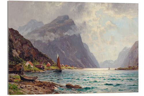 Gallery print Fjord landscape