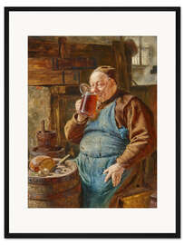 Gerahmter Kunstdruck Der Braumeister