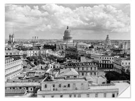 Selvklebende plakat Havana skyline