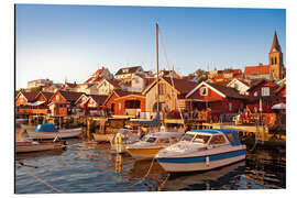 Magnettafel Fjallbacka, Bohuslan Küste in Schweden