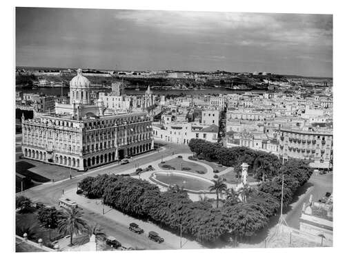 Foam board print Presidential Palace in Havana