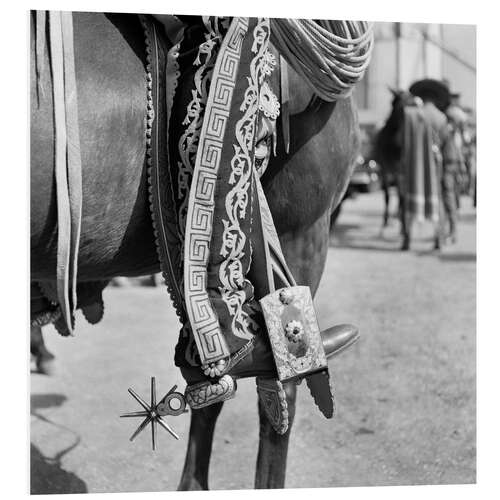 Hartschaumbild Charro Cowboy Kostüm