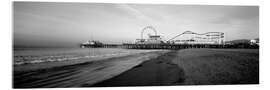 Acrylglasbild Santa Monica Pier in Kalifornien