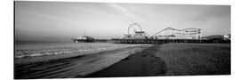 Cuadro de aluminio Muelle de santa monica en california