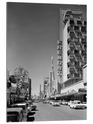 Galleritryk Freemont Street Downtown Las Vegas, 60s