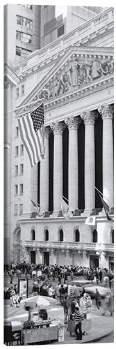 Canvas print Facade of the New York Stock Exchange