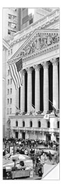 Wall sticker Facade of the New York Stock Exchange