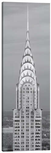 Canvas print Top of the Chrysler Building