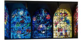 Gallery print Chagall Window at Hadassah Medical Center