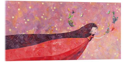 Acrylic print Butterfly Princess