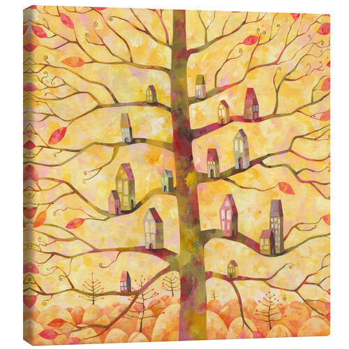 Canvas print Tree house