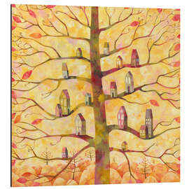 Magnettafel Baumhäuschen