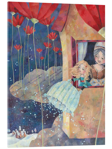 Acrylic print Mother Hulda