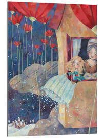 Magnettafel Frau Holle