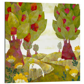 Magnettafel Baumwelten