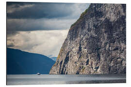 Aluminium print Aurlandsfjord, Norway