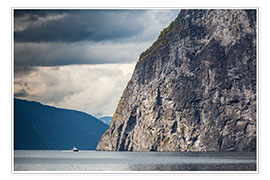 Juliste Aurlandsfjord, Norway