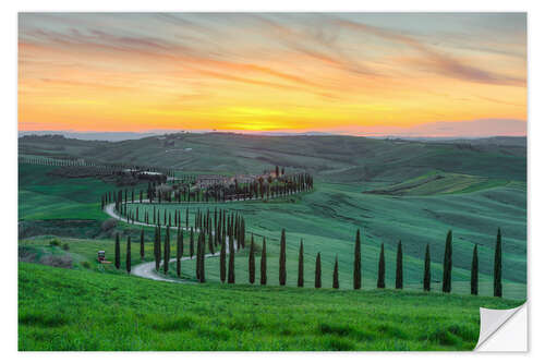 Sticker mural Baccoleno en Toscane