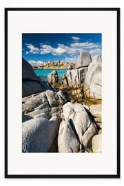 Gerahmter Kunstdruck Îles Lavezzi, Korsika