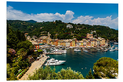 Foam board print Portofino