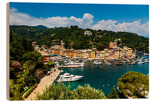 Print på træ Portofino