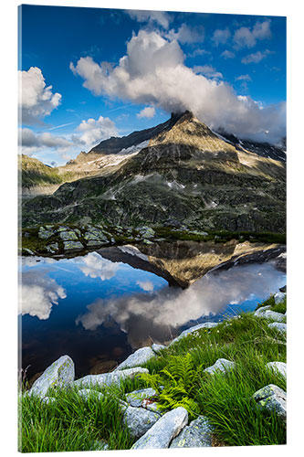 Acrylic print Hohe Tauern, Weißsee Glacier World