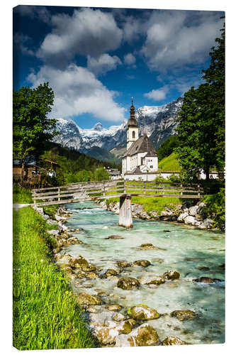 Tableau sur toile Ramsau près de Berchtesgaden