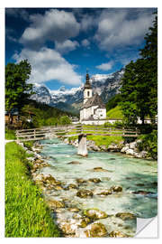 Wall sticker Ramsau near Berchtesgaden