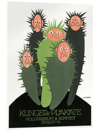 Acrylglasbild Klinger Plakate (deutsch)