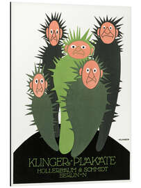 Aluminium print Klinger posters (German)