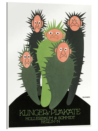 Galleritryck Klinger posters (German)