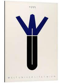 Magnettafel Weltuniversität Wien (deutsch)