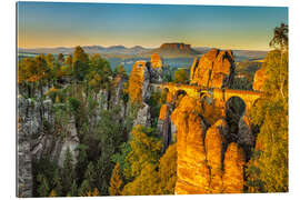 Gallery Print Bastei bei Sonnenaufgang I