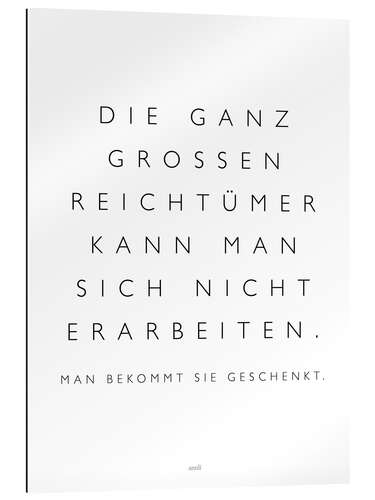 Gallery print Riches (German)