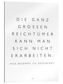 Gallery print Riches (German)