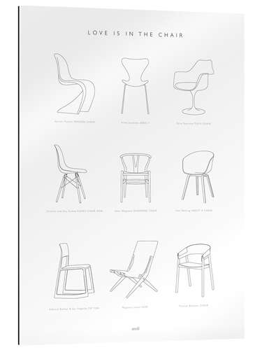 Gallery print Chair design classic