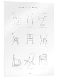 Gallery print Chair design classic