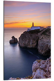 Aluminium print Lighthouse of the Cabo de São Vicente