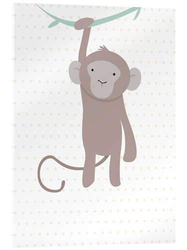 Acrylic print Monkey