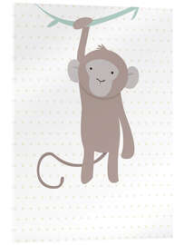 Acrylglas print Monkey