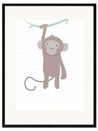 Framed art print Monkey