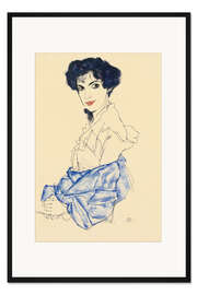 Gerahmter Kunstdruck Elisabeth Lederer