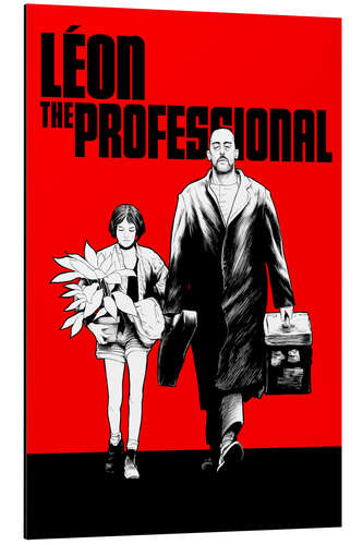 Quadro em alumínio Léon the professional