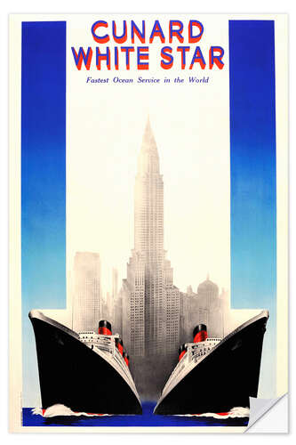 Wall sticker Cunard White Star