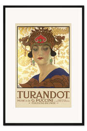 Gerahmter Kunstdruck Turandot (Italienisch)