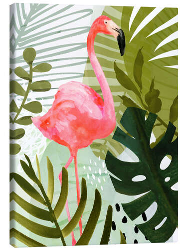 Obraz na płótnie Flamingo Forest II