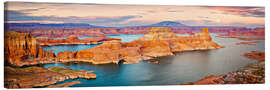 Canvas print Lake Canyon