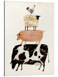 Magnettafel Tiere auf dem Bauernhof